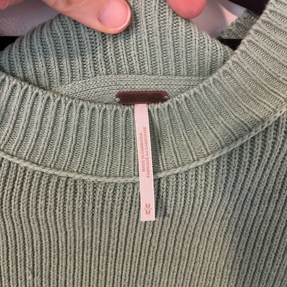 Free People Easy Street Tunic in Pastel Jade - Picture 3 of 3